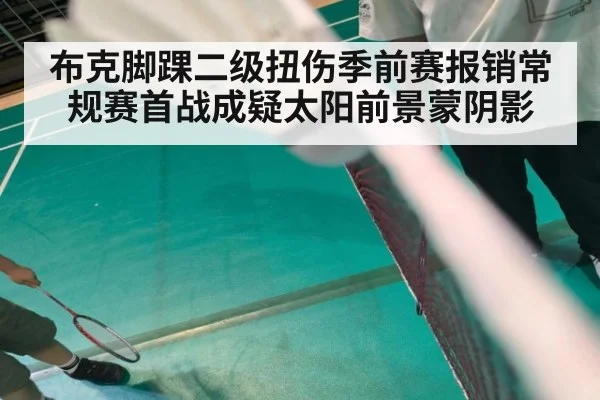 布克脚踝二级扭伤季前赛报销常规赛首战成疑太阳前景蒙阴影